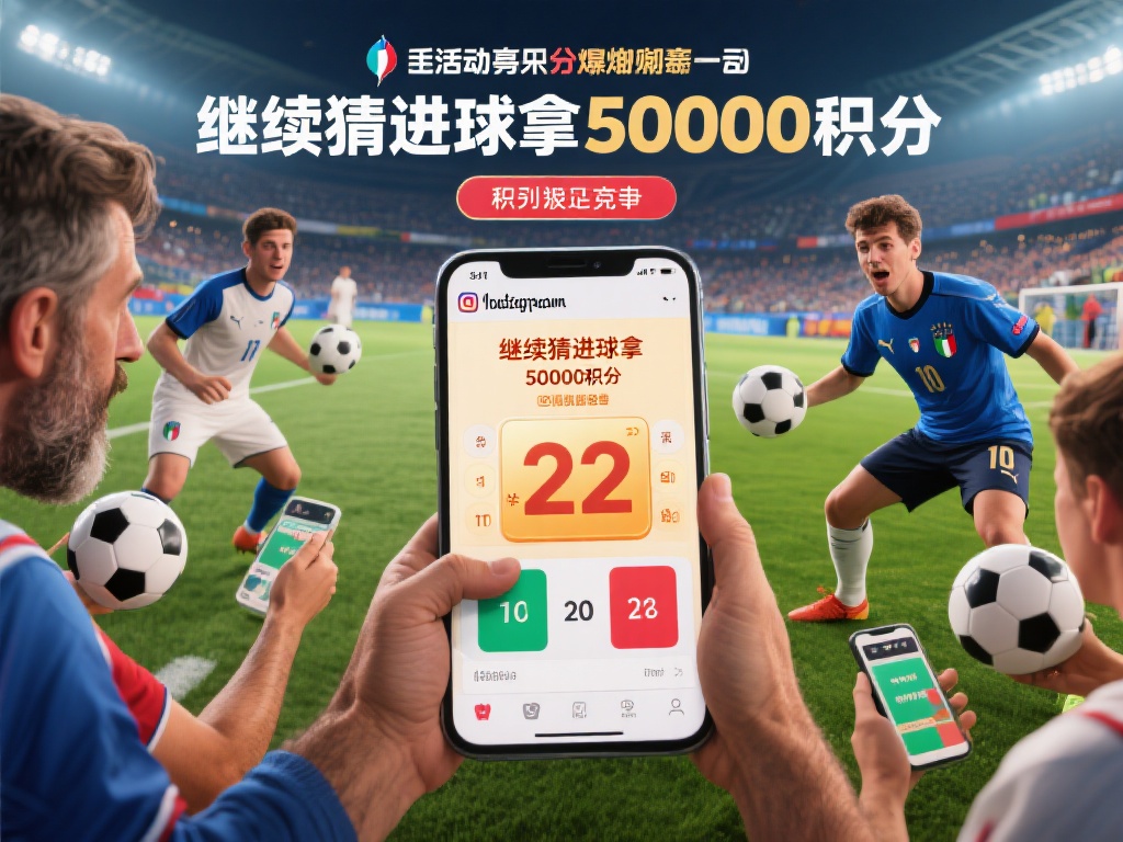 预测欧洲杯1／4决赛进球总数，赢取50000积分奖励！