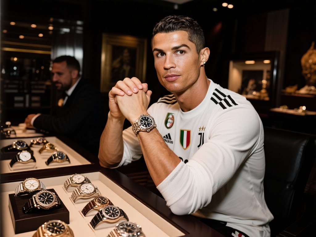 C罗的手表收藏不仅仅是个人兴趣爱好，更体