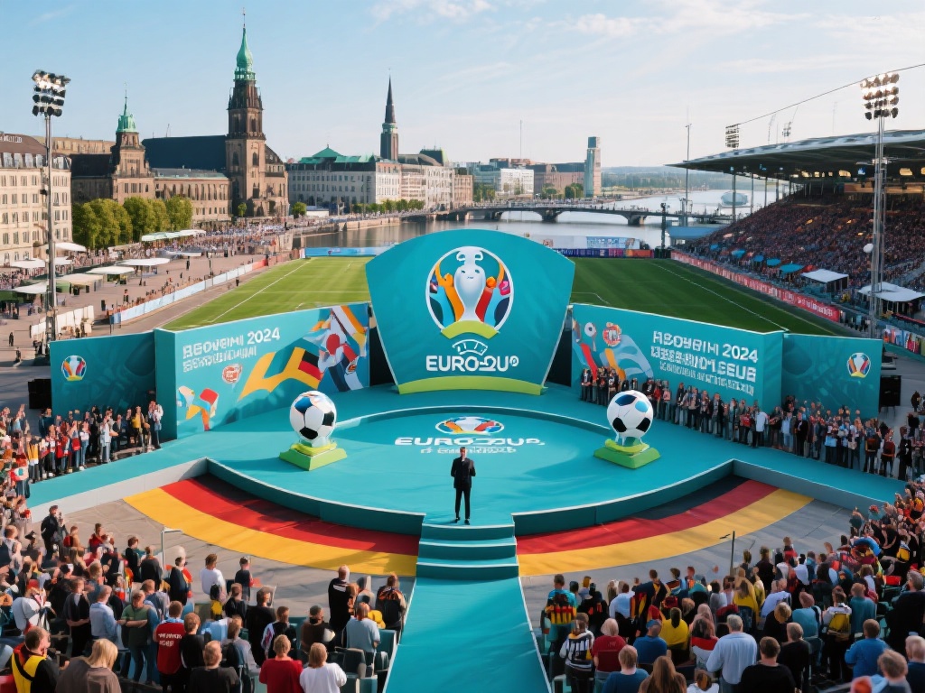 德国汉堡作为此次抽签仪式的举办城市，象征